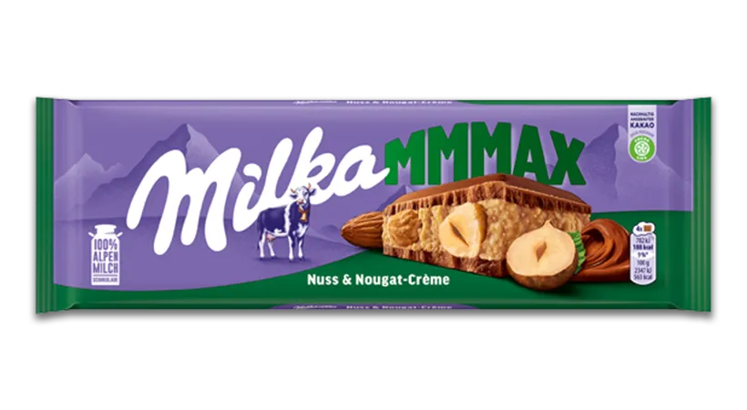 Milka Mmmax Nuss & Nougat-Crème 300g