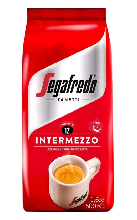 Segafredo Intermezzo szemes pörkölt kávé 1000 g