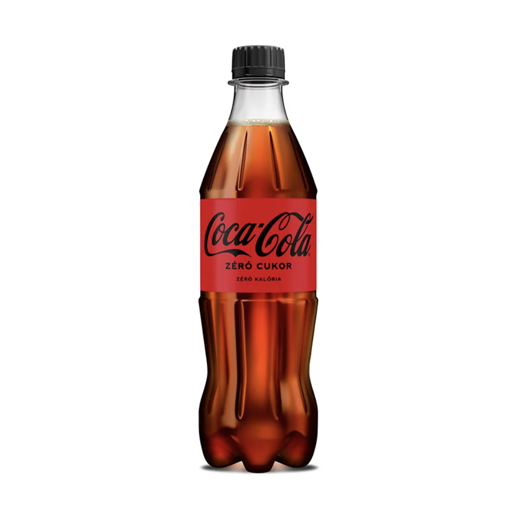 Coca-Cola Zero szénsavas üdítőital 500 ml