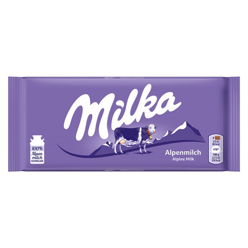 Milka Alpesi tejcsokoládé 90-100g
