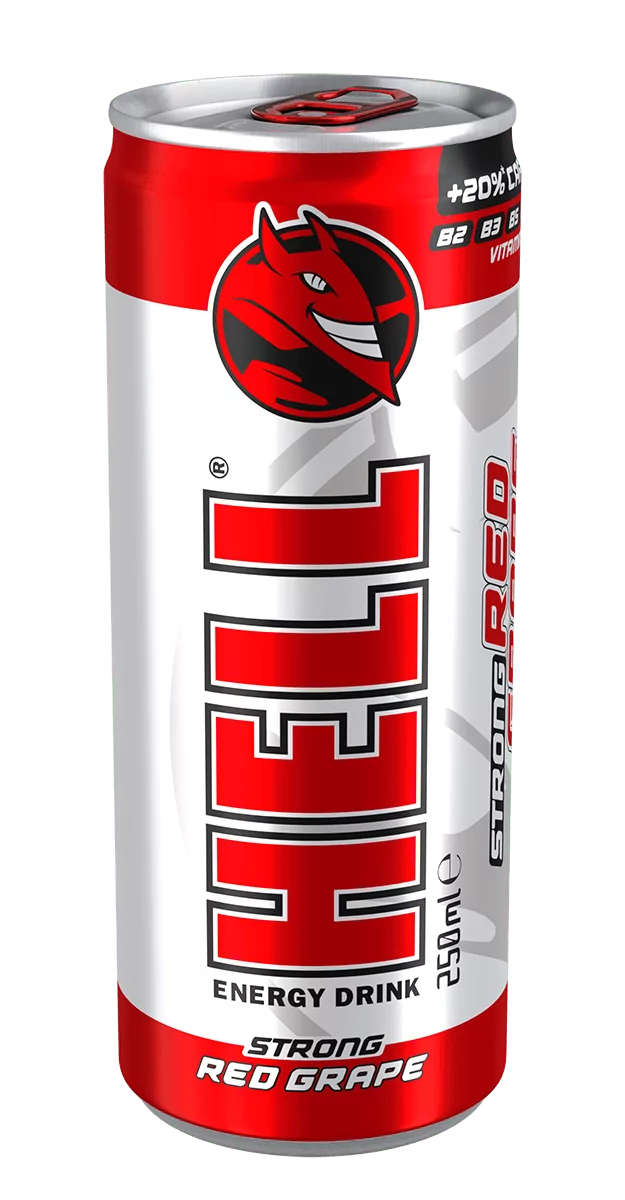HELL STRONG RED GRAPE 250 ml